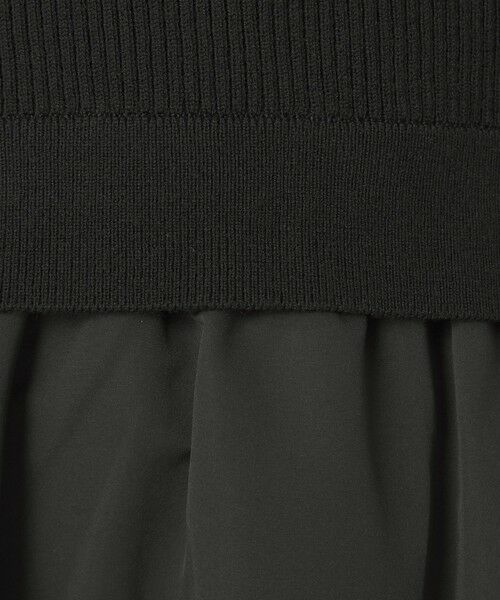 green label relaxing / グリーンレーベル リラクシング ロング・マキシ丈ワンピース | タフタ ドッキング ワンピース ウォッシャブル | 詳細4