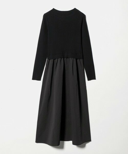 green label relaxing / グリーンレーベル リラクシング ロング・マキシ丈ワンピース | タフタ ドッキング ワンピース ウォッシャブル | 詳細6