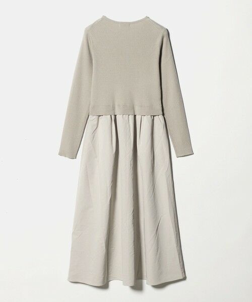 green label relaxing / グリーンレーベル リラクシング ロング・マキシ丈ワンピース | タフタ ドッキング ワンピース ウォッシャブル | 詳細22