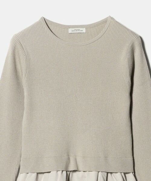 green label relaxing / グリーンレーベル リラクシング ロング・マキシ丈ワンピース | タフタ ドッキング ワンピース ウォッシャブル | 詳細23