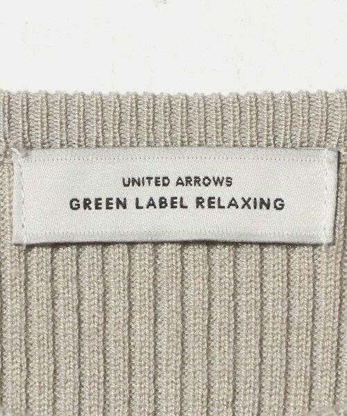 green label relaxing / グリーンレーベル リラクシング ロング・マキシ丈ワンピース | タフタ ドッキング ワンピース ウォッシャブル | 詳細27