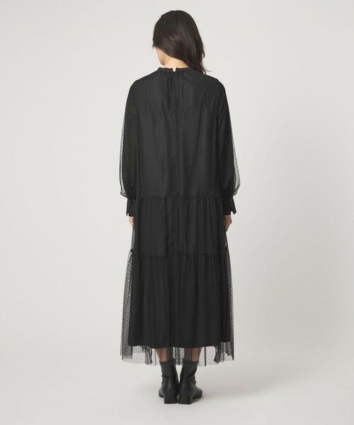 green label relaxing / グリーンレーベル リラクシング ドレス | チュール ティアード ワンピース | 詳細10