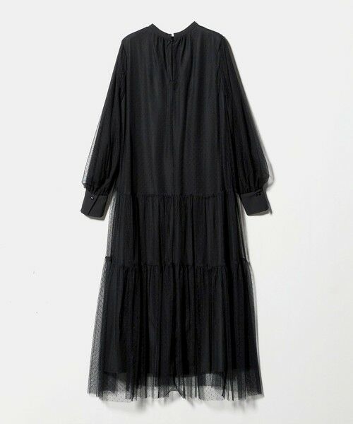 green label relaxing / グリーンレーベル リラクシング ドレス | チュール ティアード ワンピース | 詳細12