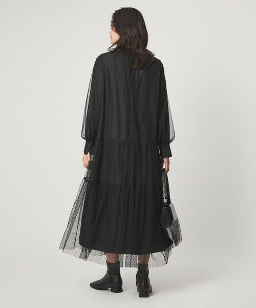 green label relaxing / グリーンレーベル リラクシング ドレス | チュール ティアード ワンピース | 詳細7