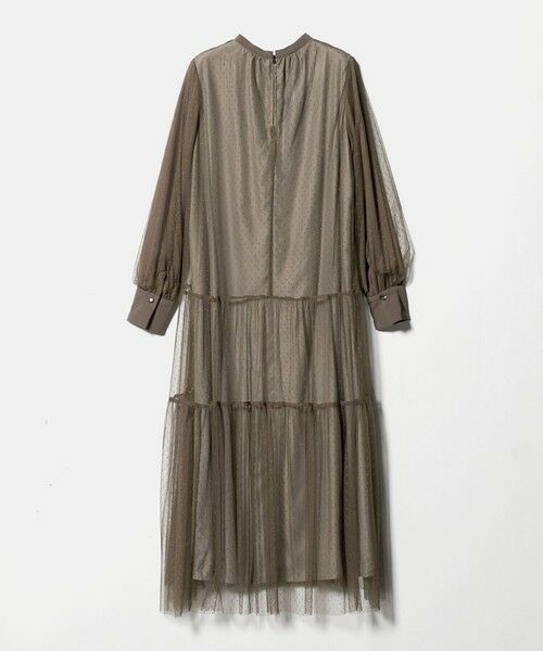 green label relaxing / グリーンレーベル リラクシング ドレス | チュール ティアード ワンピース | 詳細20