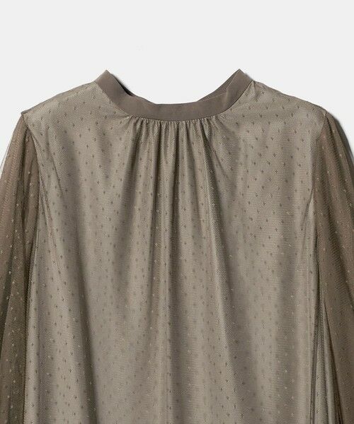 green label relaxing / グリーンレーベル リラクシング ドレス | チュール ティアード ワンピース | 詳細21