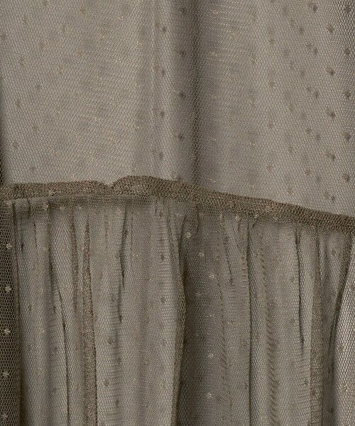 green label relaxing / グリーンレーベル リラクシング ドレス | チュール ティアード ワンピース | 詳細25