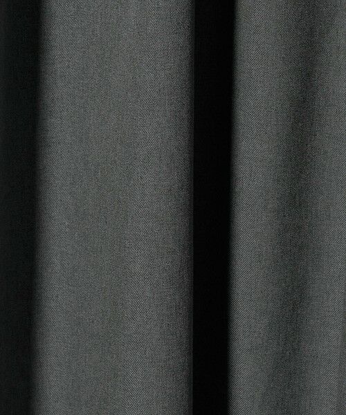 green label relaxing / グリーンレーベル リラクシング ロング・マキシ丈ワンピース | ウールライク バンドカラータック ワンピース | 詳細14