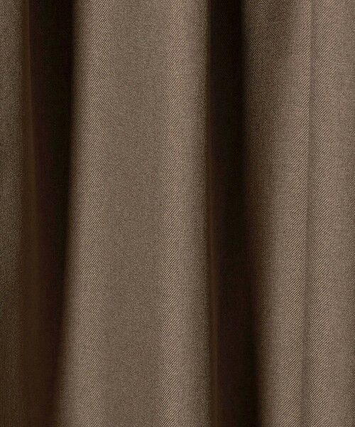 green label relaxing / グリーンレーベル リラクシング ロング・マキシ丈ワンピース | ウールライク バンドカラータック ワンピース | 詳細27