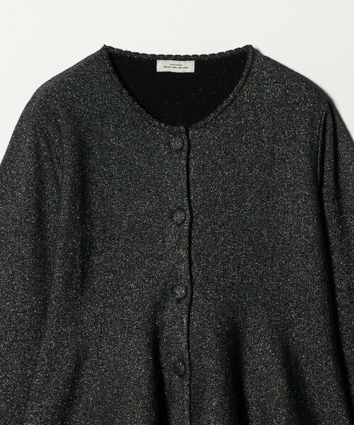green label relaxing / グリーンレーベル リラクシング カーディガン・ボレロ | ペプラム クルミボタン ニット カーディガン | 詳細7