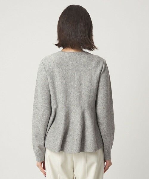 green label relaxing / グリーンレーベル リラクシング カーディガン・ボレロ | ペプラム クルミボタン ニット カーディガン | 詳細16