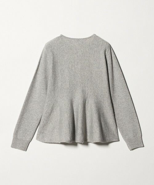 green label relaxing / グリーンレーベル リラクシング カーディガン・ボレロ | ペプラム クルミボタン ニット カーディガン | 詳細22