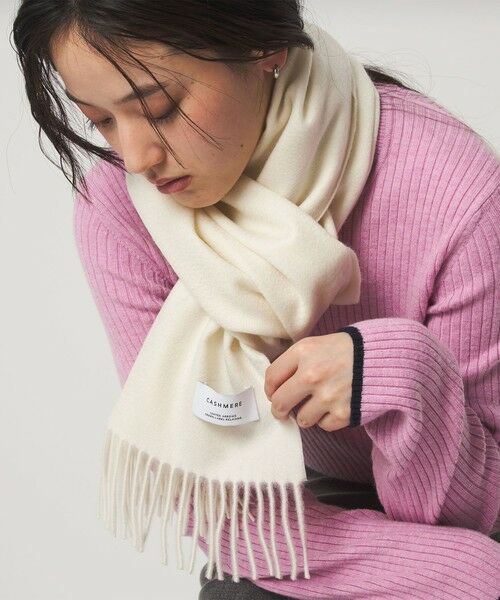 green label relaxing / グリーンレーベル リラクシング マフラー・ショール・スヌード・ストール | カシミヤ マフラー | 詳細1