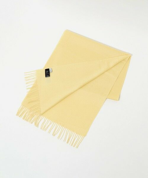 green label relaxing/グリーンレーベル リラクシング カシミヤ マフラー YELLOW FREE green label relaxing/グリーンレーベル リラクシング カシミヤ マフラー YELLOW FREE