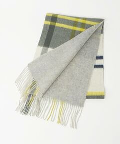 green label relaxing / グリーンレーベル リラクシング マフラー・ショール・スヌード・ストール | ウールリバーシブル チェックマフラー