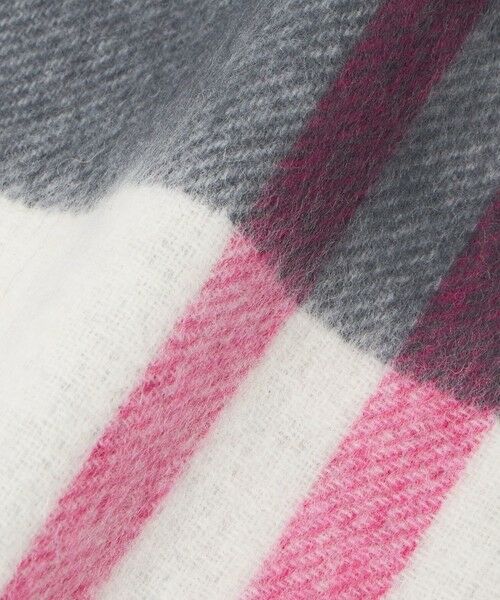 green label relaxing / グリーンレーベル リラクシング マフラー・ショール・スヌード・ストール | ウールリバーシブル チェックマフラー | 詳細4