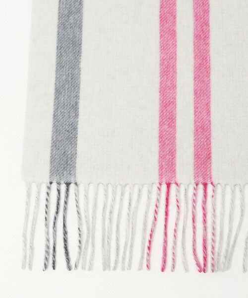 green label relaxing / グリーンレーベル リラクシング マフラー・ショール・スヌード・ストール | ウールリバーシブル チェックマフラー | 詳細3