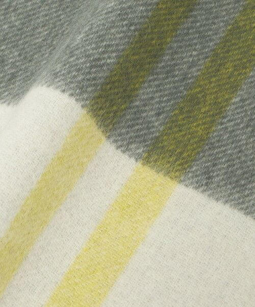 green label relaxing / グリーンレーベル リラクシング マフラー・ショール・スヌード・ストール | ウールリバーシブル チェックマフラー | 詳細7