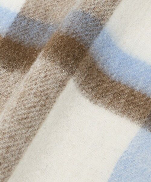 green label relaxing / グリーンレーベル リラクシング マフラー・ショール・スヌード・ストール | ウールリバーシブル チェックマフラー | 詳細12