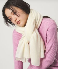 green label relaxing / グリーンレーベル リラクシング マフラー・ショール・スヌード・ストール | カシミヤニット サイドライン ストール