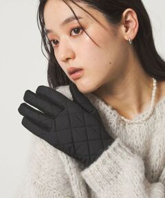 green label relaxing / グリーンレーベル リラクシング 手袋 | キルティング ジャージー グローブ / 手袋