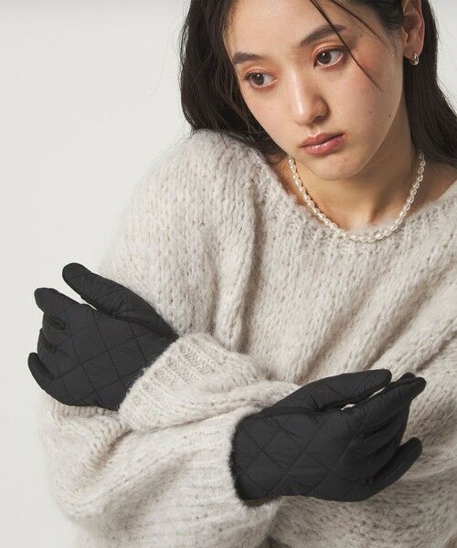 green label relaxing / グリーンレーベル リラクシング 手袋 | キルティング ジャージー グローブ / 手袋 | 詳細1