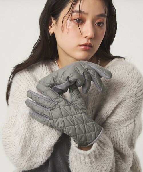green label relaxing / グリーンレーベル リラクシング 手袋 | キルティング ジャージー グローブ / 手袋 | 詳細6