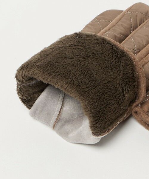 green label relaxing / グリーンレーベル リラクシング 手袋 | キルティング ジャージー グローブ / 手袋 | 詳細16