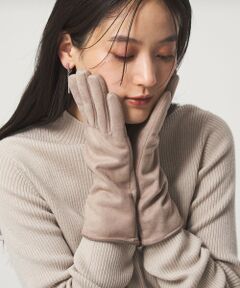 green label relaxing / グリーンレーベル リラクシング 手袋 | 起毛 シルキーグローブ / 手袋