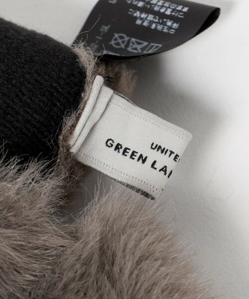 green label relaxing / グリーンレーベル リラクシング 手袋 | 起毛シルキー フェイクファー グローブ 手洗い可能 | 詳細15