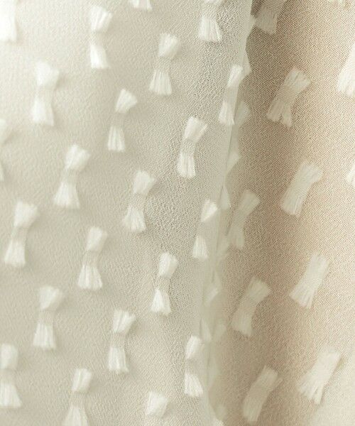 green label relaxing / グリーンレーベル リラクシング シャツ・ブラウス | プチ リボンモチーフ ジャガード ブラウス | 詳細13