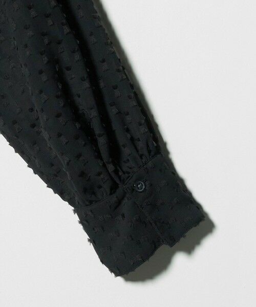 green label relaxing / グリーンレーベル リラクシング シャツ・ブラウス | プチ リボンモチーフ ジャガード ブラウス | 詳細30