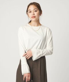 green label relaxing / グリーンレーベル リラクシング カットソー | ソデ チュール プルオーバー