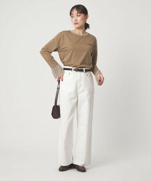 green label relaxing / グリーンレーベル リラクシング カットソー | ソデ チュール プルオーバー | 詳細25