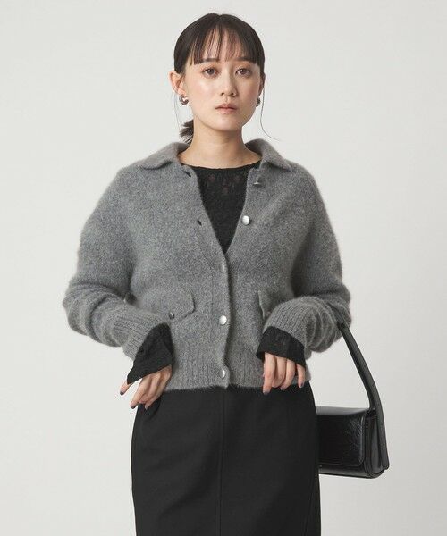 green label relaxing / グリーンレーベル リラクシング カットソー | シアー レース プルオーバー カットソー | 詳細11