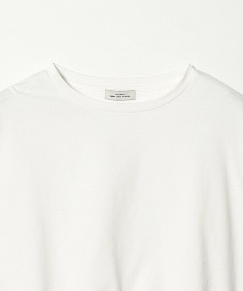 green label relaxing / グリーンレーベル リラクシング カットソー | 【WEB限定】＜at ease＞ドッキング フリル プルオーバー カットソー | 詳細9