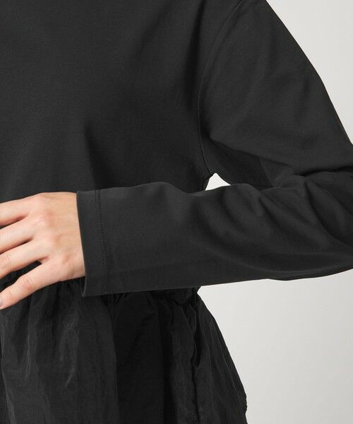 green label relaxing / グリーンレーベル リラクシング カットソー | 【WEB限定】＜at ease＞ドッキング フリル プルオーバー カットソー | 詳細19