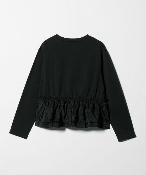 green label relaxing / グリーンレーベル リラクシング カットソー | 【WEB限定】＜at ease＞ドッキング フリル プルオーバー カットソー | 詳細23