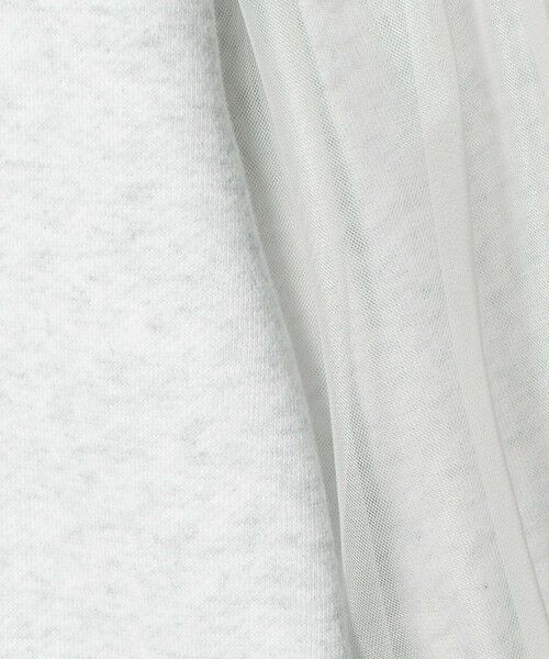 green label relaxing / グリーンレーベル リラクシング スウェット | 【WEB限定】＜at ease＞チュール ドッキング スウェット プルオーバー | 詳細29