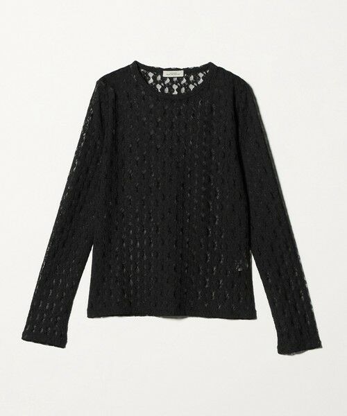 green label relaxing / グリーンレーベル リラクシング カットソー | 【WEB限定】＜at ease＞シャーリングレース プルオーバー カットソー | 詳細23