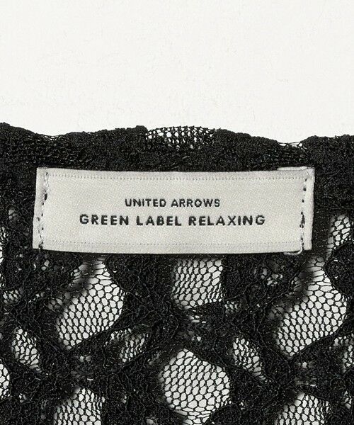 green label relaxing / グリーンレーベル リラクシング カットソー | 【WEB限定】＜at ease＞シャーリングレース プルオーバー カットソー | 詳細28