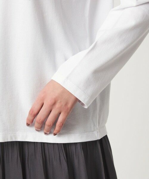 green label relaxing / グリーンレーベル リラクシング カットソー | 【WEB限定】＜at ease＞アソート フォト  ロングスリーブ カットソー | 詳細18