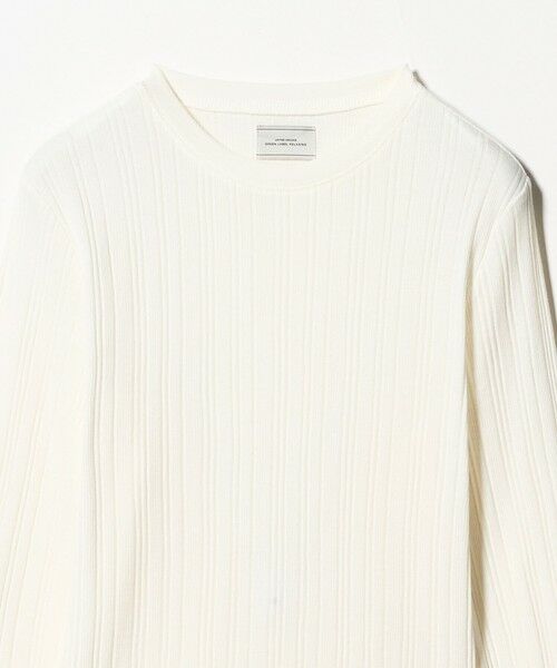 green label relaxing / グリーンレーベル リラクシング カットソー | 【WEB限定】＜at ease＞シアー リブ カットソー | 詳細10