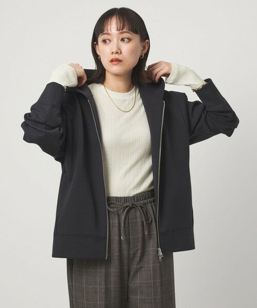 green label relaxing / グリーンレーベル リラクシング カットソー | 【WEB限定】＜at ease＞シアー リブ カットソー | 詳細4