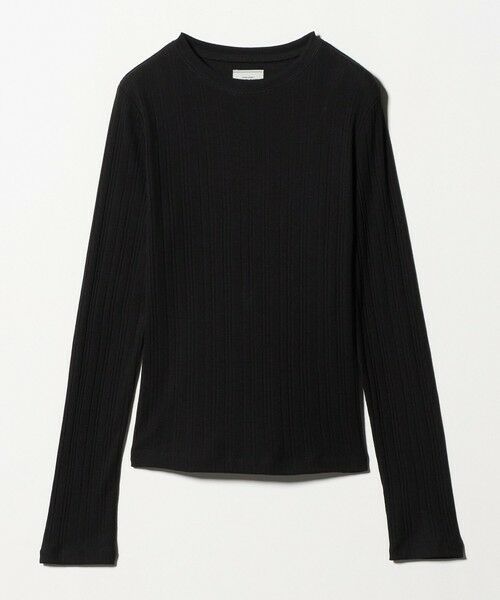 green label relaxing / グリーンレーベル リラクシング カットソー | 【WEB限定】＜at ease＞シアー リブ カットソー | 詳細16