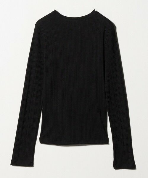 green label relaxing / グリーンレーベル リラクシング カットソー | 【WEB限定】＜at ease＞シアー リブ カットソー | 詳細17