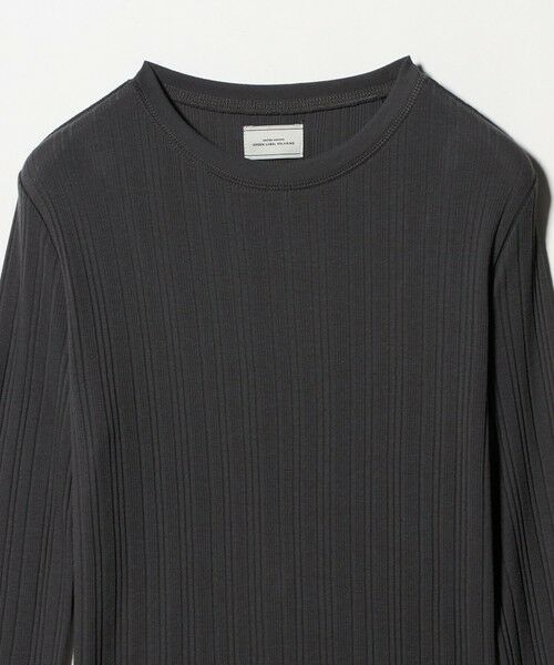 green label relaxing / グリーンレーベル リラクシング カットソー | 【WEB限定】＜at ease＞シアー リブ カットソー | 詳細25