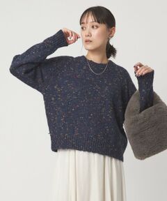 green label relaxing / グリーンレーベル リラクシング ニット・セーター | ミックスヤーン プルオーバー ニット