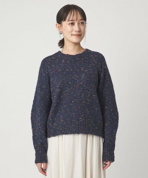 green label relaxing / グリーンレーベル リラクシング ニット・セーター | ミックスヤーン プルオーバー ニット | 詳細11