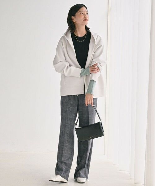 green label relaxing / グリーンレーベル リラクシング ニット・セーター | 【WEB限定】＜at ease＞バイカラー クルーネック プルオーバー ニット | 詳細5